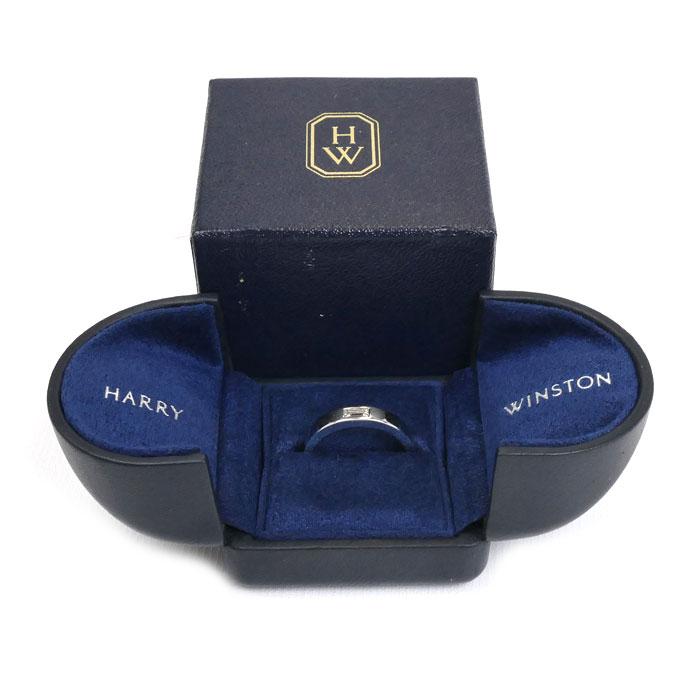 HARRY WINSTON ハリーウィンストン Pt950 ワンバケット ダイヤ リング