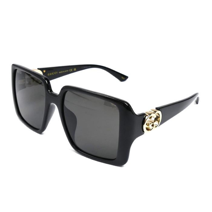 GUCCI（グッチ） スクエア サングラス ブラック GG1692SA 001 54□18
