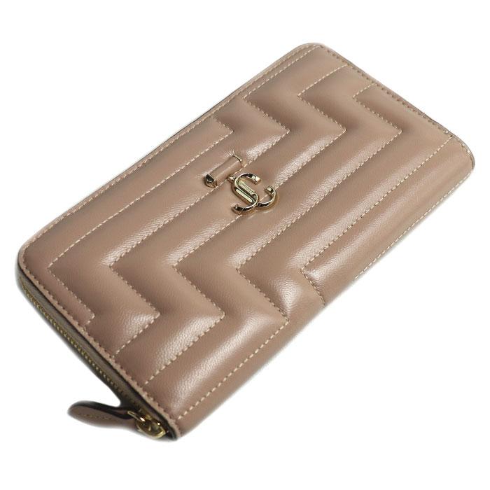 JIMMY CHOO ジミーチュウ PIPPA ピッパ JCロゴ 長財布 ラウンド 