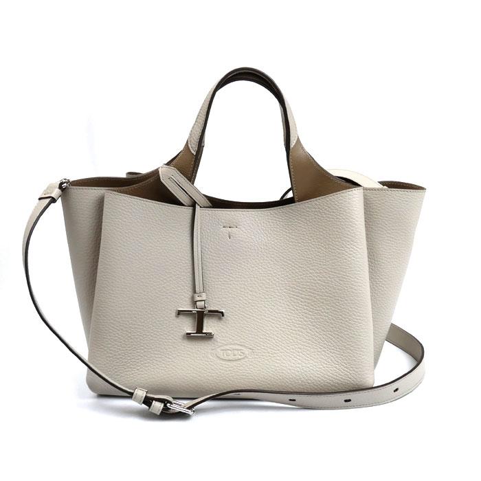 TOD'S トッズ Tタイムレス レザーバッグ ミニ 2Wayショルダーバッグ