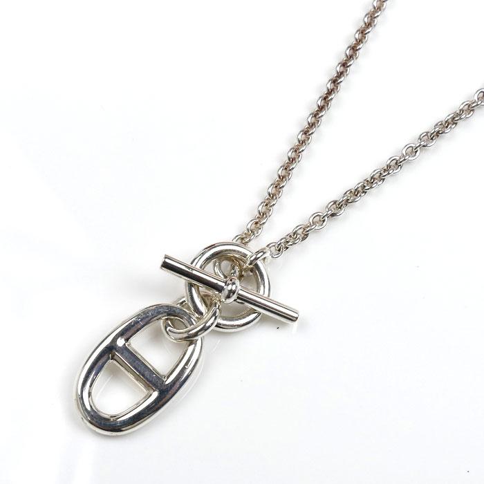 HERMES（エルメス） Ag925 シェーヌダンクル アミュレット ネックレス