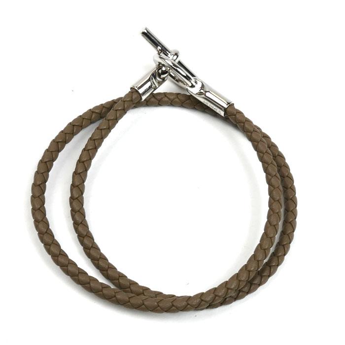 HERMES（エルメス） メタル レザー グレナン ドゥブルトゥール