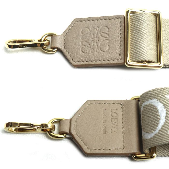 LOEWE（ロエベ） ロゴ ショルダーストラップ ベージュ レディース 中古