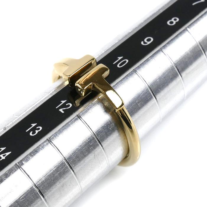 TIFFANY&Co.（ティファニー） K18YG イエローゴールド Tワイヤー