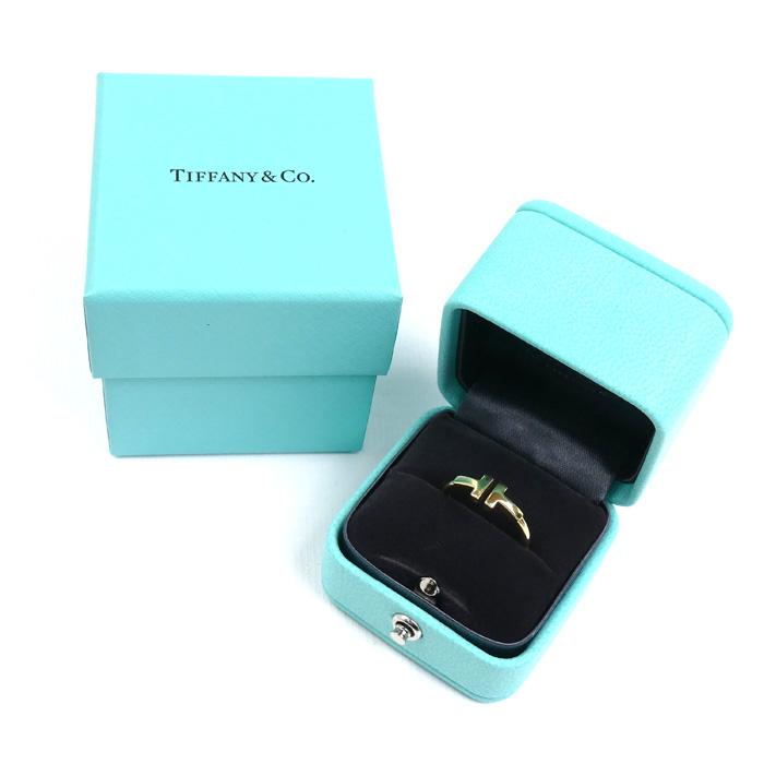 TIFFANY&Co.（ティファニー） K18YG イエローゴールド Tワイヤー