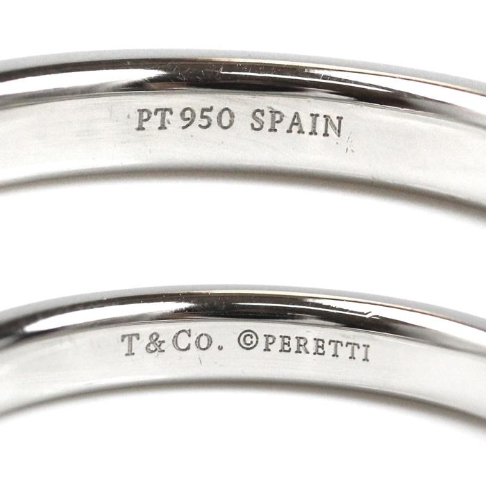 TIFFANY&Co.（ティファニー） Pt950プラチナ スタッキングバンド 5P