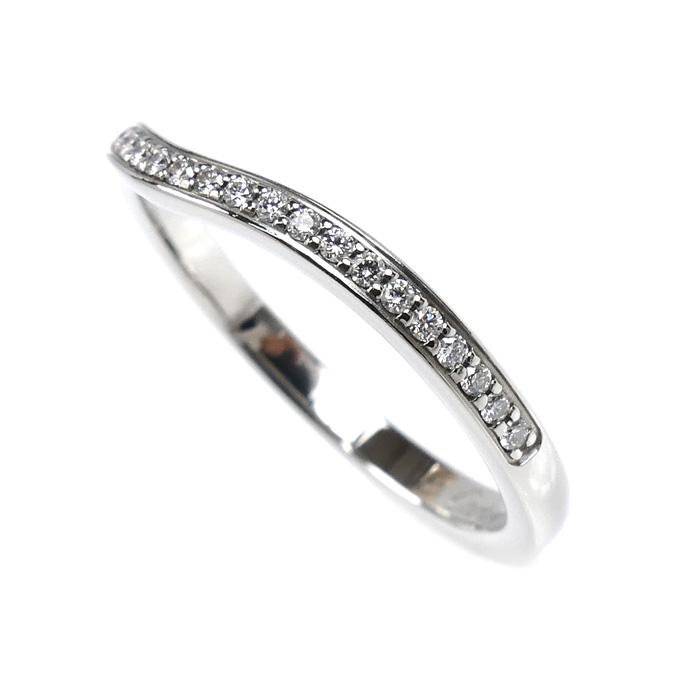 Cartier（カルティエ） Pt950プラチナ バレリーナ カーブ ハーフ