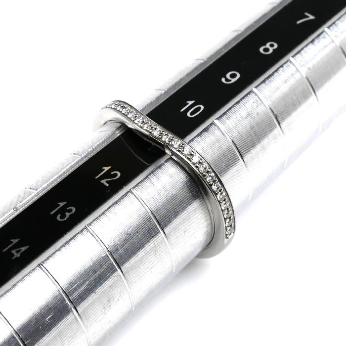 Cartier（カルティエ） Pt950プラチナ バレリーナ カーブ ハーフ