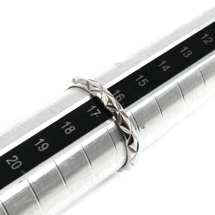 CHANEL（シャネル） Pt950プラチナ マトラッセ リング・指輪 16.5号 57