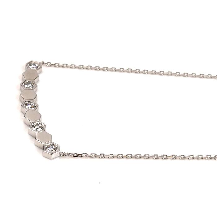 CHAUMET（ショーメ） K18WG ホワイトゴールド ビーマイラブ ダイヤ