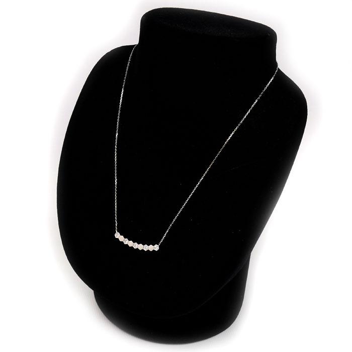 CHAUMET（ショーメ） K18WG ホワイトゴールド ビーマイラブ ダイヤ