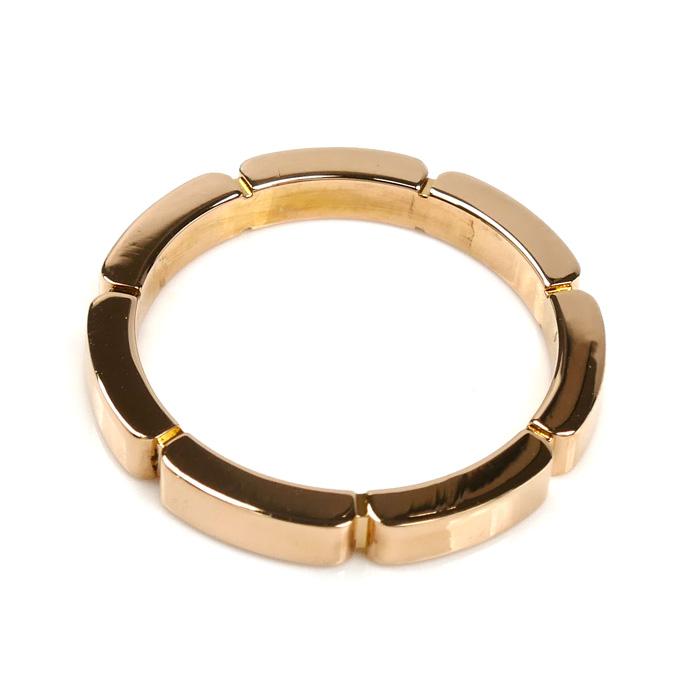 カルティエ リング 48 マイヨンパンテール K18PG 4Pダイヤ 8号 カルティエ K18PG マイヨン パンテール 4P ダイヤ リング 指輪 8号