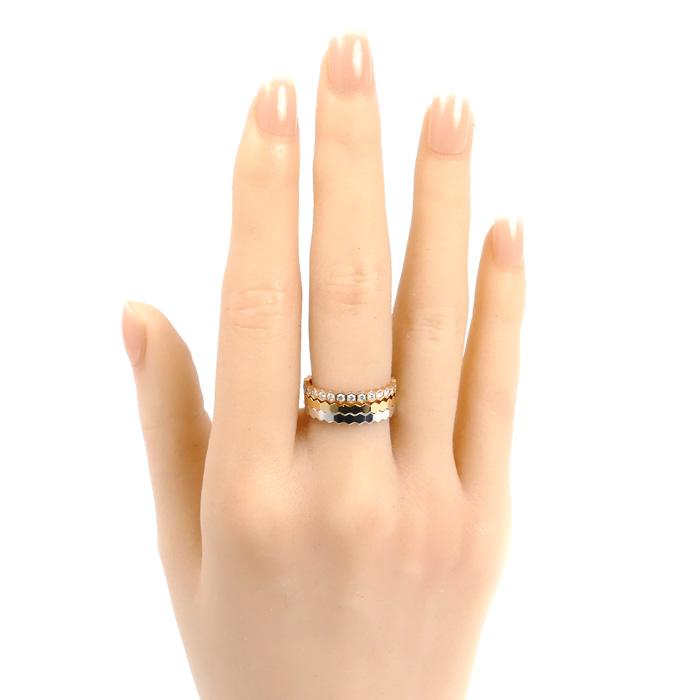 CHAUMET（ショーメ） K18YG/PG/WG ビーマイラブ ハニカム ダイヤ