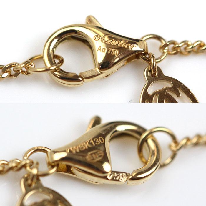 Cartier（カルティエ） K18YG/PG/WG トリニティ クッション ネックレス