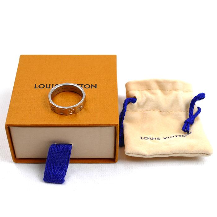 LOUIS VUITTON ルイヴィトン モノグラム キューブ リング 指輪 LOUIS VUITTON（ルイ・ヴィトン） メタル モノグラム キューブ リング