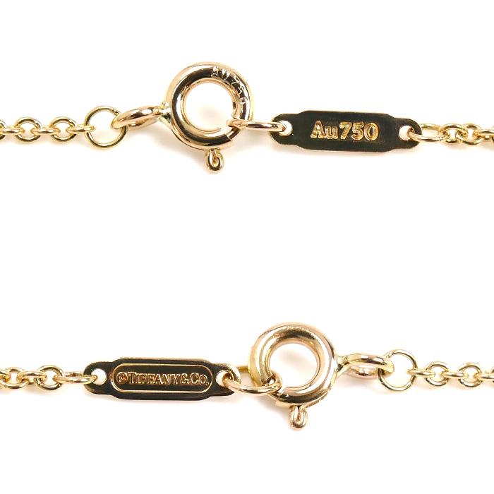 TIFFANY&Co.（ティファニー） K18PG ピンクゴールド タグ チェーン