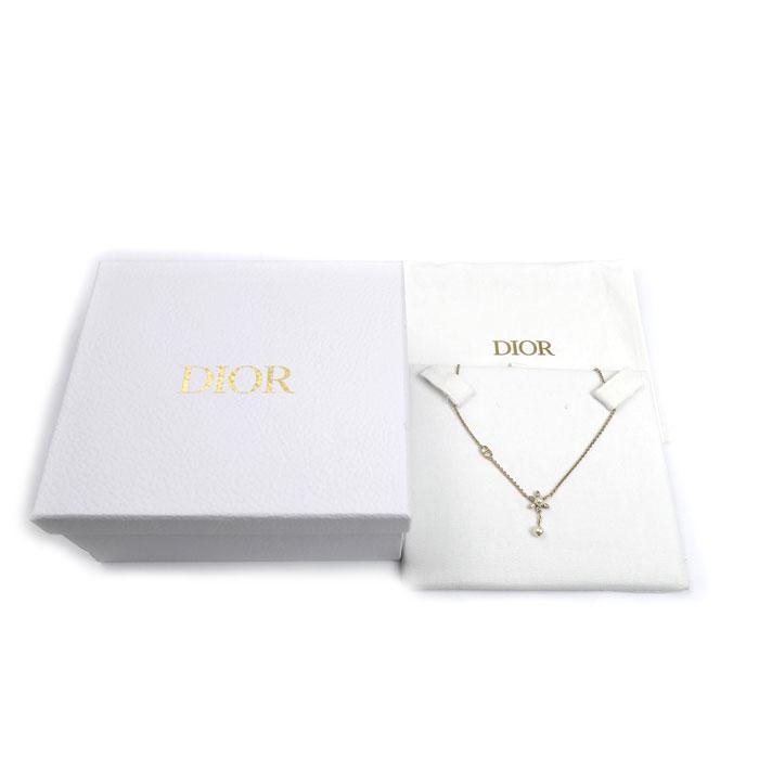 Christian Dior クリスチャンディオール メタル クリスタル レジン 
