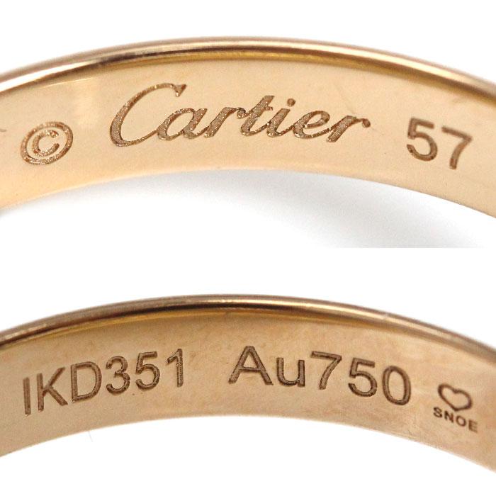 Cartier（カルティエ） K18YG/PG/WG トリニティ リング・指輪 16.5号