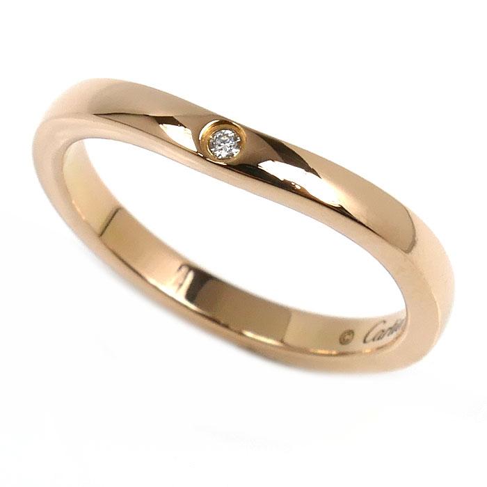 Cartier（カルティエ） K18PG バレリーナ カーブ ウェディング 3P