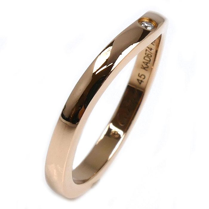 Cartier（カルティエ） K18PG バレリーナ カーブ ウェディング 3P