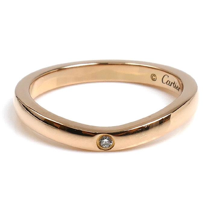 Cartier（カルティエ） K18PG バレリーナ カーブ ウェディング 3P