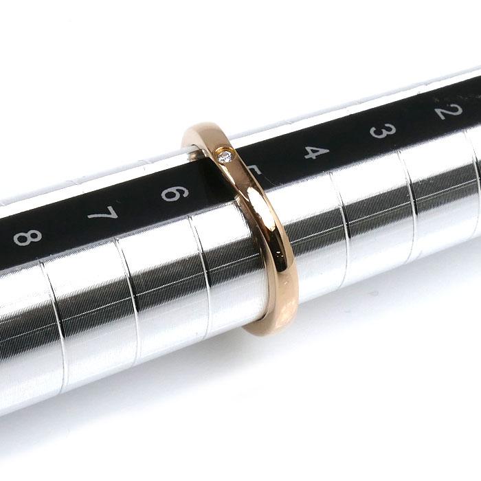 Cartier（カルティエ） K18PG バレリーナ カーブ ウェディング 3P