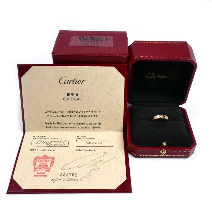 Cartier（カルティエ） K18PG ピンクゴールド ミニラブ 1P ダイヤ