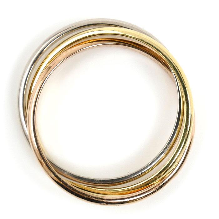 Cartier（カルティエ） K18YG/PG/WG トリニティ リング・指輪 10号 50