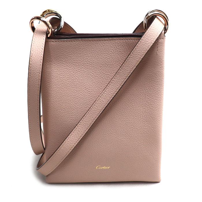 Cartier（カルティエ） トリニティ ショルダーバッグ ピンクベージュ