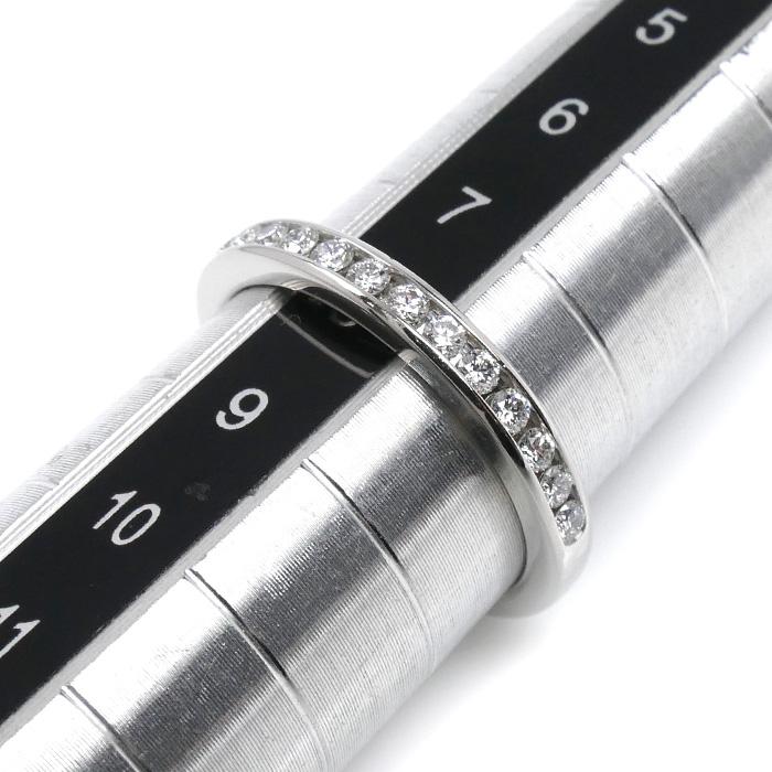 TIFFANY&Co.（ティファニー） Pt950プラチナ ハーフサークル チャネル