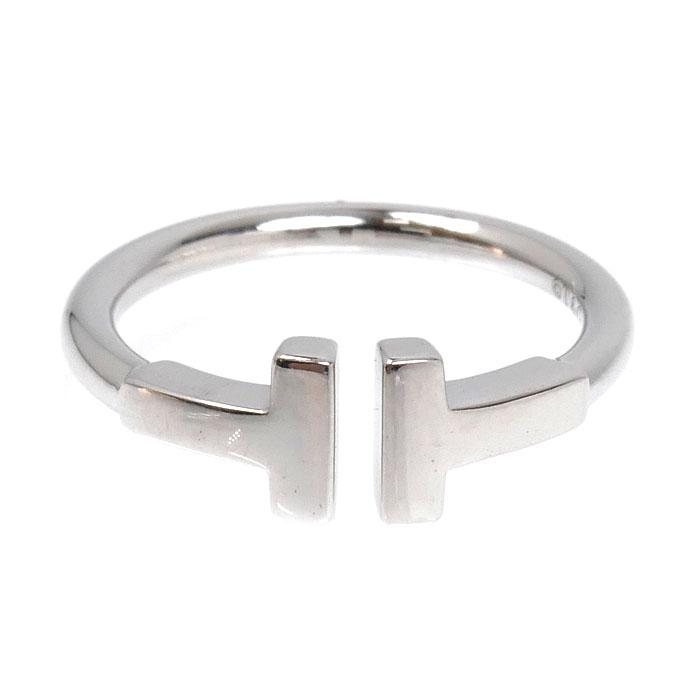 TIFFANY&Co.（ティファニー） K18WG ホワイトゴールド Tワイヤー