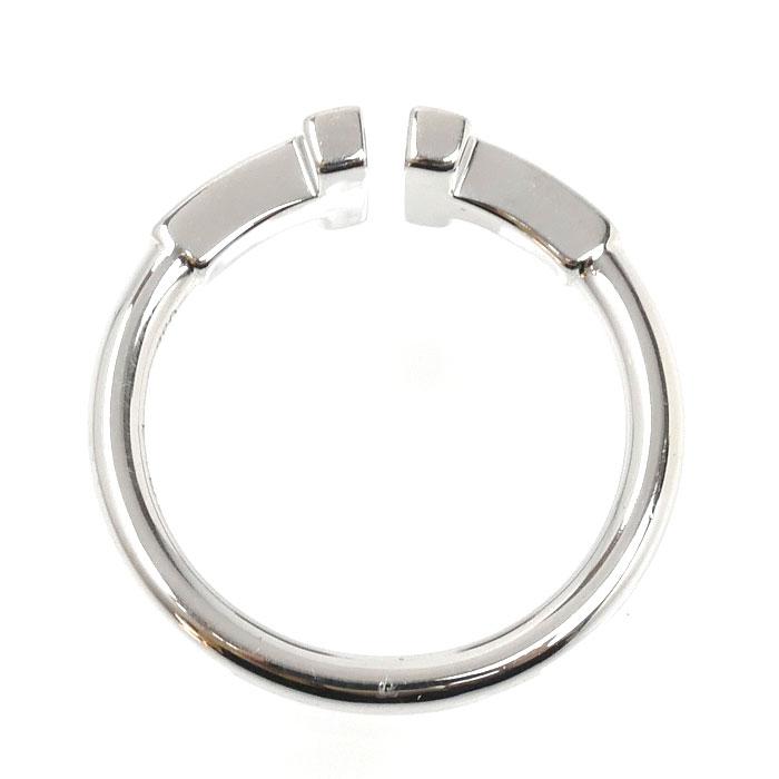 TIFFANY&Co.（ティファニー） K18WG ホワイトゴールド Tワイヤー
