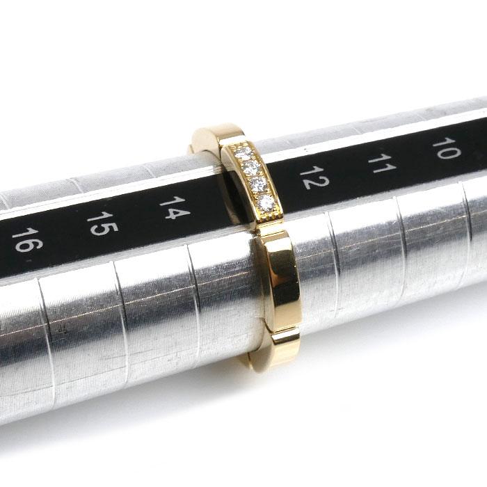 Cartier（カルティエ） K18YG マイヨンパンテール 4P ダイヤ リング