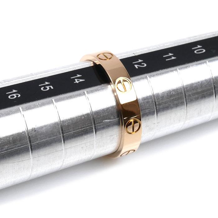 Cartier（カルティエ） K18PG ピンクゴールド ミニラブ リング・指輪