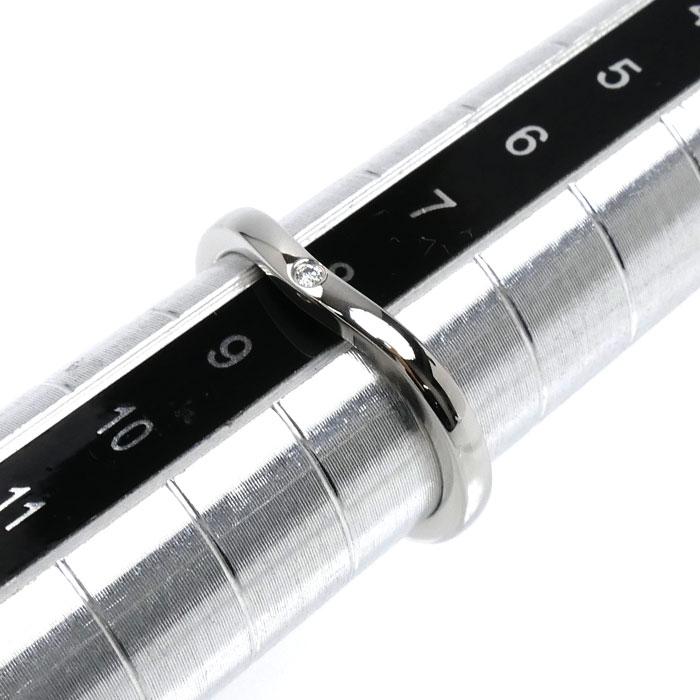 Cartier（カルティエ） Pt950 バレリーナ カーブ ウェデング 3P ダイヤ