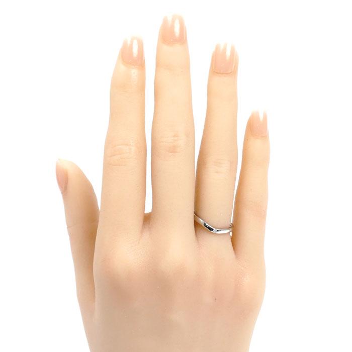 Cartier（カルティエ） Pt950 バレリーナ カーブ ウェデング 3P ダイヤ