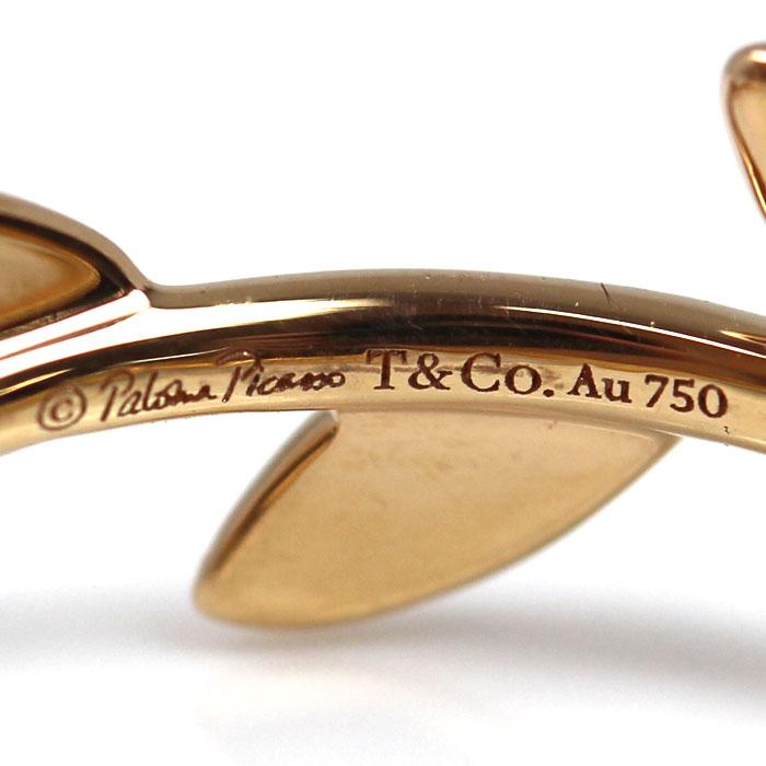TIFFANY&Co.（ティファニー） K18PG ピンクゴールド オリーブリーフ