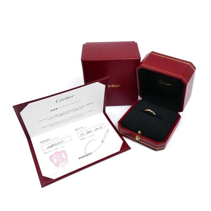Cartier（カルティエ） K18YG ウェデング 1895 1P ダイヤ リング・指輪