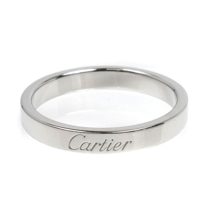 【極美品】Cartier Pt950 リング カルティエリング 金曜日まで大特価 Cartier（カルティエ） Pt950プラチナ エングレーブド リング・指輪