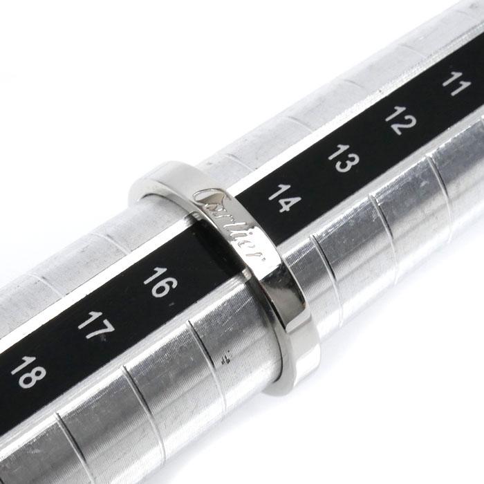 【極美品】Cartier Pt950 リング カルティエリング 金曜日まで大特価 Cartier（カルティエ） Pt950プラチナ エングレーブド リング・指輪