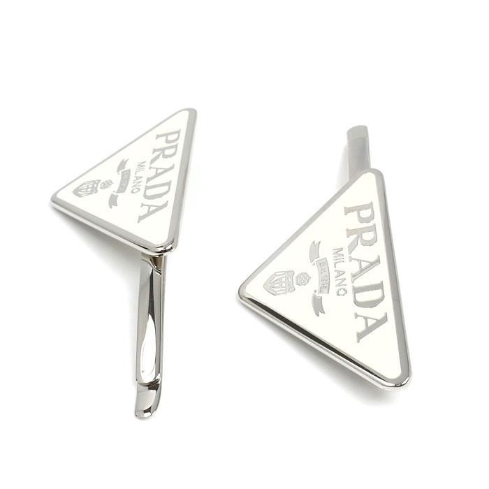 PRADA（プラダ） GP エナメル メタル ヘアピン ヘアアクセサリー ヘア