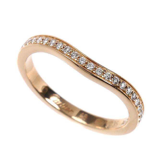 Cartier（カルティエ） K18PG バレリーナカーブ ハーフエタニティ