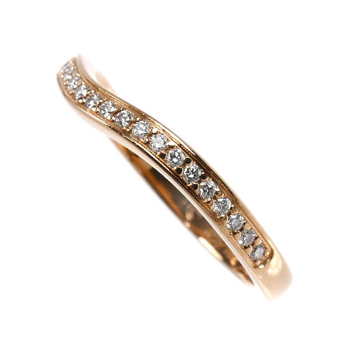 Cartier（カルティエ） K18PG バレリーナカーブ ハーフエタニティ