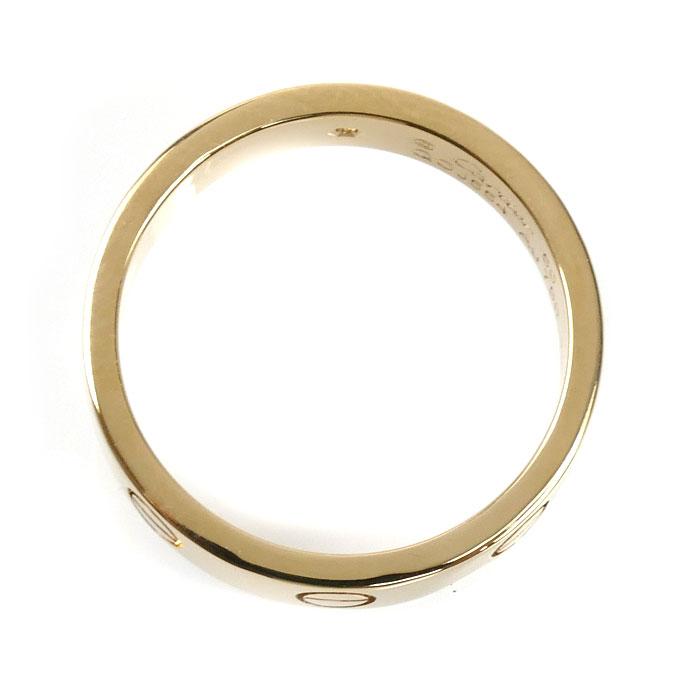 Cartier（カルティエ） K18YG イエローゴールド ミニラブ 1PD リング
