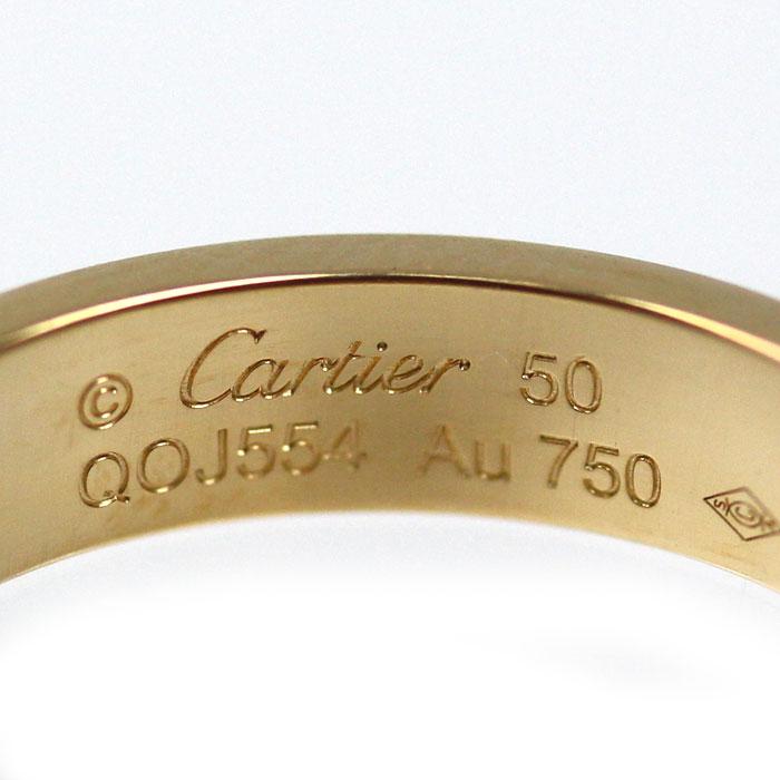 Cartier（カルティエ） K18YG イエローゴールド ミニラブ 1PD リング
