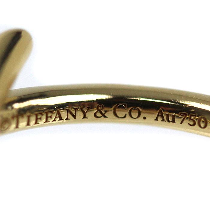 TIFFANY&Co.（ティファニー） K18YG イエローゴールド ノット リング