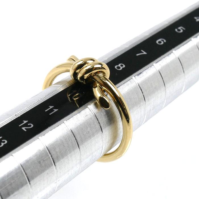 TIFFANY&Co.（ティファニー） K18YG イエローゴールド ノット リング