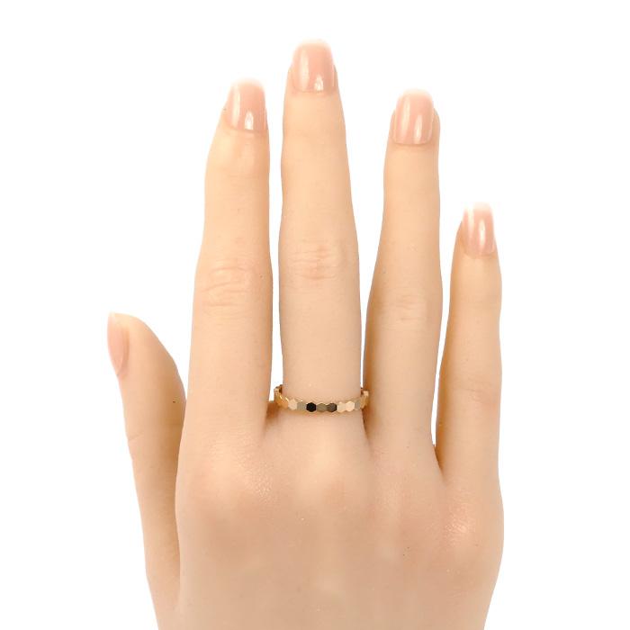 CHAUMET（ショーメ） K18PG ピンクゴールド ビーマイラブ ハニカム