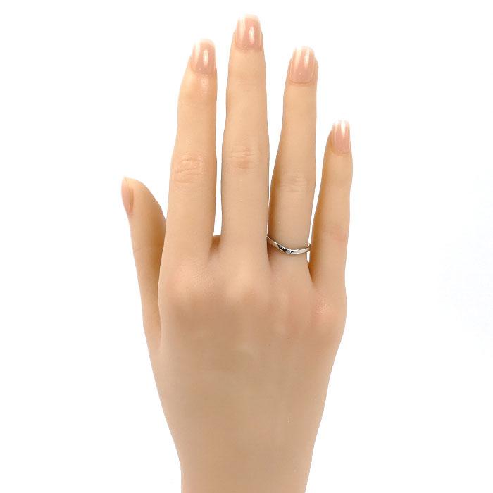 Cartier（カルティエ） Pt950 バレリーナ カーブ ウェディング 3P