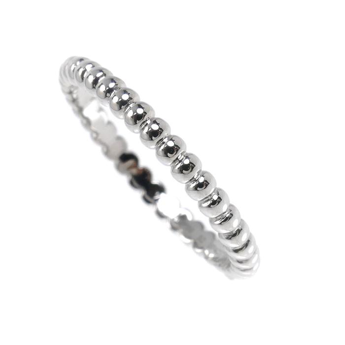 Van Cleef & Arpels ヴァンクリーフ＆アーペル K18WG ペルレ リング